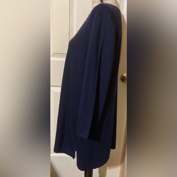 NWOT Ladies Size XL Iman Rhinestone Blouse Tunic - Picture 15 of 15